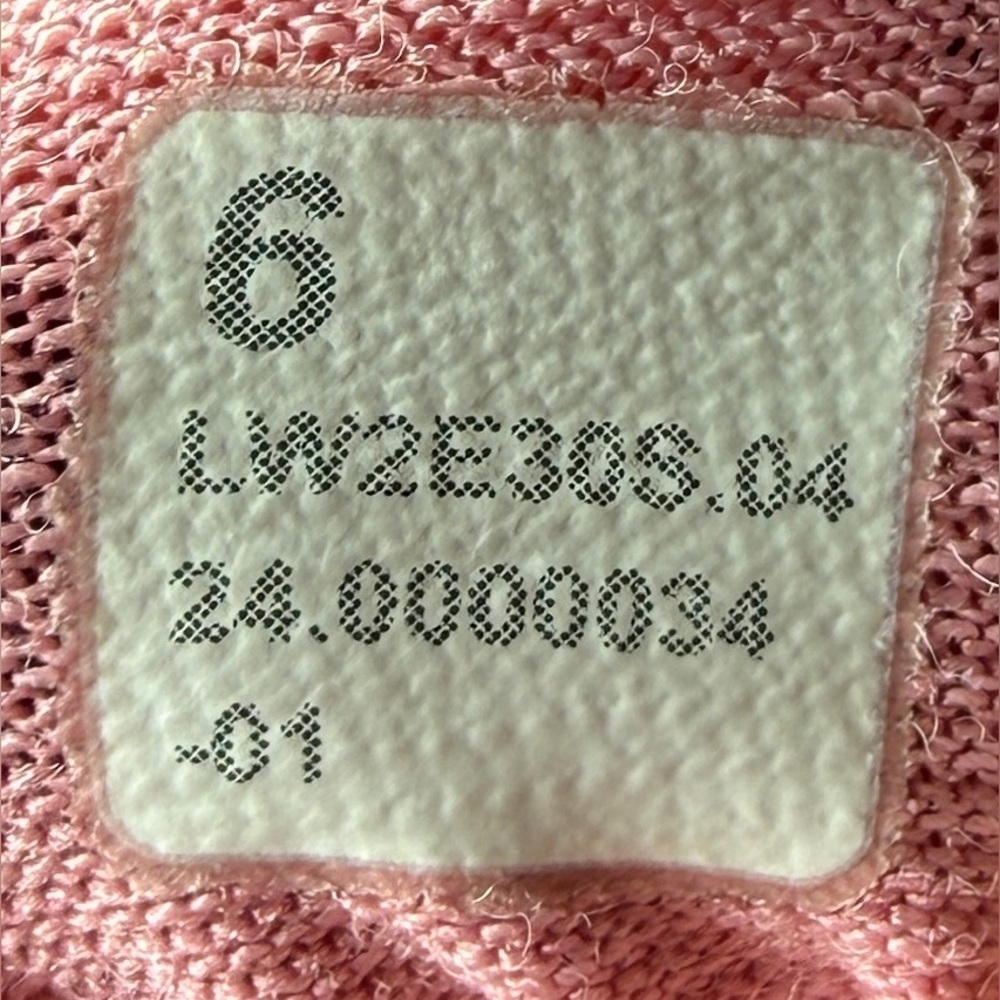 ๐ lululemon Align Sweetheart Bra *Light Support, A/B Cup Pink tide Size 6 - Picture 4 of 4